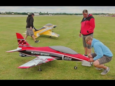 ELITE AEROSPORTS "HAVOC" DUO RC SPORTS JETS DISPLAY - LMA RAF COSFORD - 2019