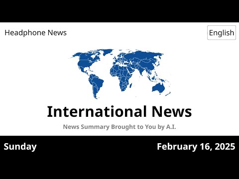 February 16, 2025 Sunday (World)