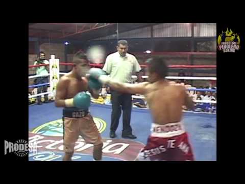 Eliezer Gazo vs Julio Mendoza - Pinolero Boxing