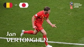 Jan VERTONGHEN Goal – Belgium v Japan – MATCH 