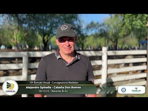 18-10-24 - Alejandro Spinella - Titular de Cabaña Don Romero - Olavarría, Bs.As.