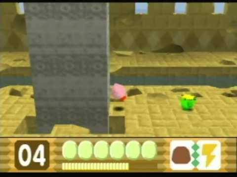 Let's Play Kirby 64 - The Crystal Shards! Part 3: Deserted Ruins