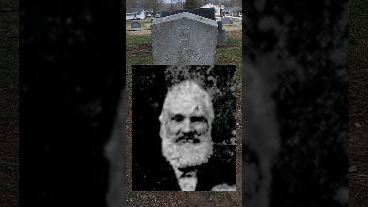 Grave of Pvt. James H. Overton CSA #civilwar #history #civilwarhistory #graveyard #cemetery