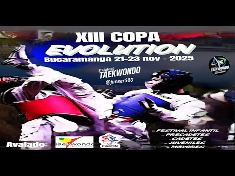 XIII COPA EVOLUTION DE TAEKWONDO BUCARAMANGA/SANTANDER 2025
