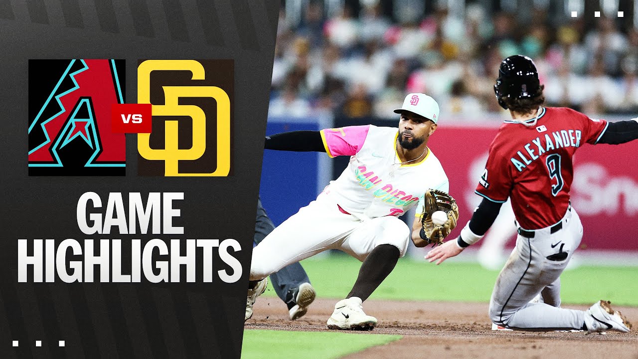 D-backs vs. Padres Game Highlights (9/26/25) | MLB Highlights