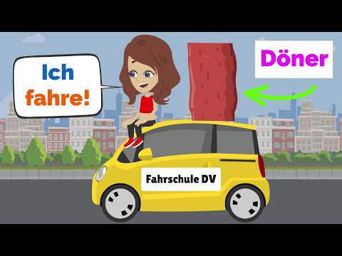 Mia's erste FAHRSTUNDE mit DÖNER!