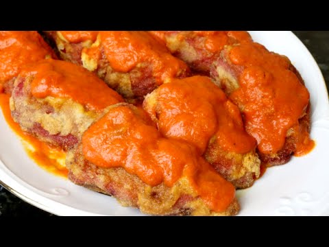 Pimientos del piquillo rellenos - Receta andaluza
