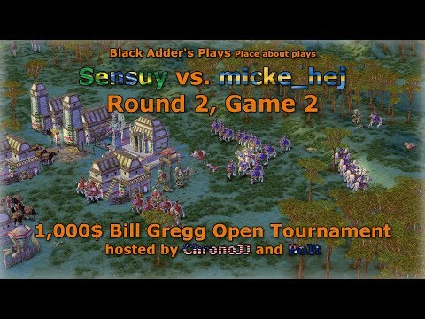Bill Gregg Open Tournament, R2 - Sensuy vs. micke_hej, Game 2 - Age of Mythology: The Titans