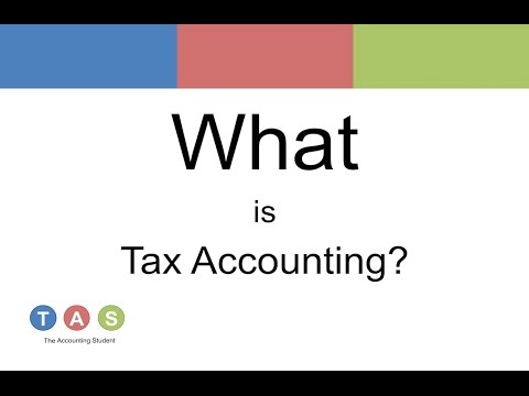 YouTube video about Tax Accounting Degrees