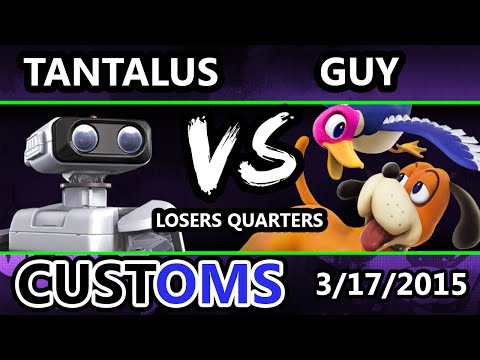 S@X Customs - VGBC | Tantalus (ROB) Vs.Guy (Duck Hunt) Losers Quarters - Super Smash Bros 4 Wii U