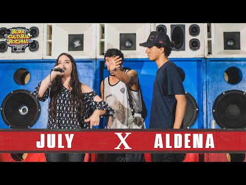 JULY X ALDENA - SEMIFINAL- Roda Cultural da Rocinha: 70ª EDIÇÃO