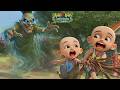 Upin dan Ipin Dikejar pocing #upinipin #comedy