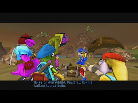Sly 3: Tehtävä 41 - Rasti merkkaa aarteen paikan (PS3, FI)