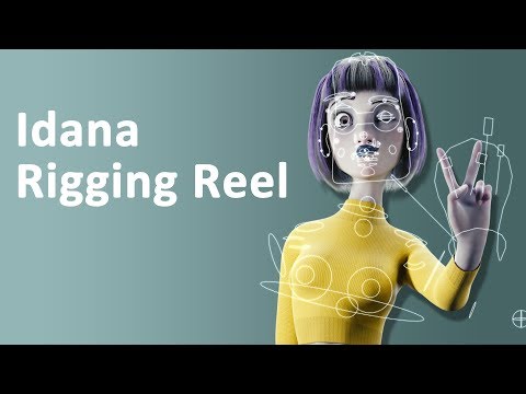 Idana Complete Body Rig [BLENDER RIGGING DEMO REEL]