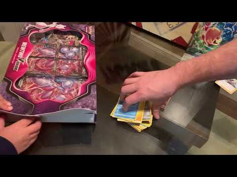 Pokémon TCG V Union Mewtwo Unboxing