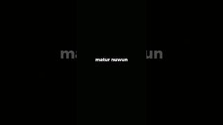 Download lagu Lirik'matur nuwun pun tansah mayungi' nresnani #liricsoverlay #liriklagu #jowopride #shorts #beranda mp3