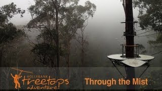 preview picture of video 'Ziplining Through The Mist at Hollybank Treetops Adventure'