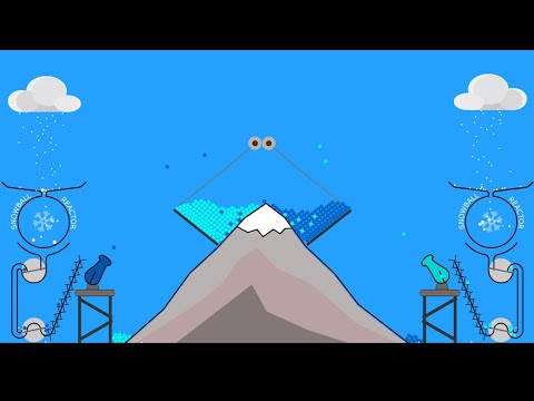 Snowball Fight - Algodoo Marble Battle