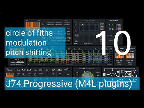 J74 Progressive - A toolset for Chord Progression and Harmonic Editing (Tutorial 10)
