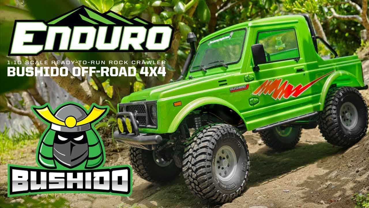 Element RC Enduro Bushido Trail Truck RTR, zelený (11.8 - 300mm)