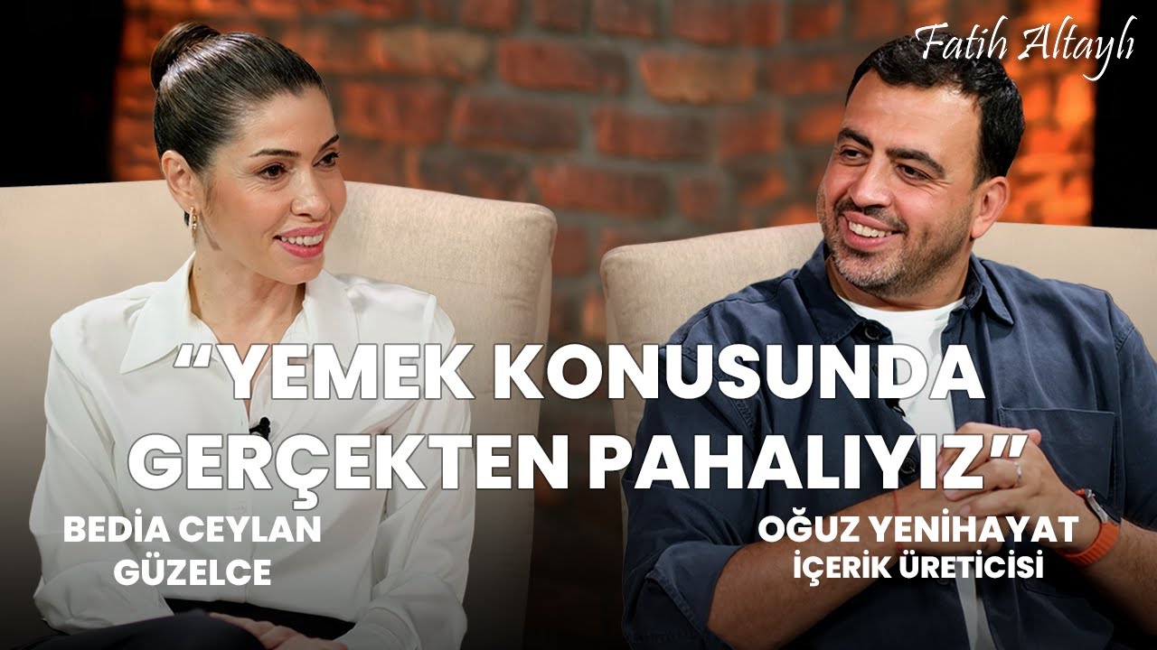 "Yemek konusunda gerçekten pahalıyız" / Bedia Ceylan Güzelce & Oğuz Yenihayat