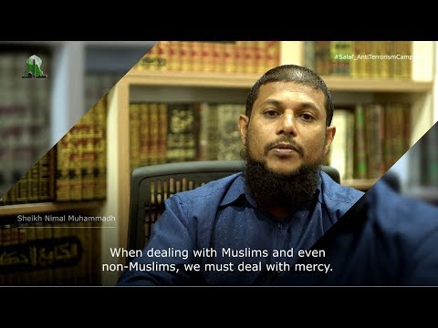 PERILS OF TERRORISM - Sheikh Nimal Muhammadh