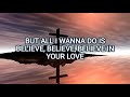 Blessing Offor - Believe ( Official Lyric )