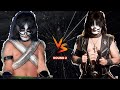 Peter Criss VS Eric Singer (Drum Battle) Isolated Drums - Round 2