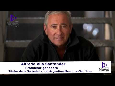 Alfredo Vila Santander-Productor ganadero-Titular de la Sociedad rural Argentina Mendoza-San Juan