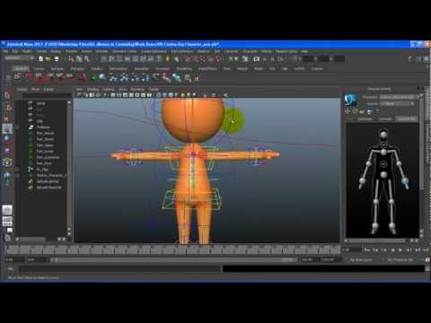 3DXchange5 Tutorial - Exporting iClone Motions to Maya (Custom Rig)