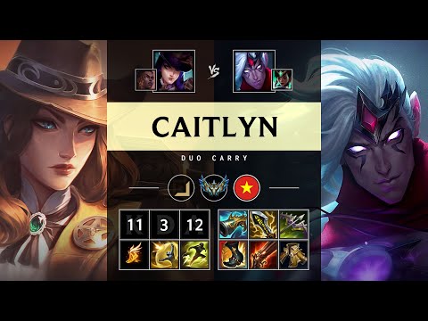 Caitlyn ADC vs Varus - VN Challenger Patch 25.14