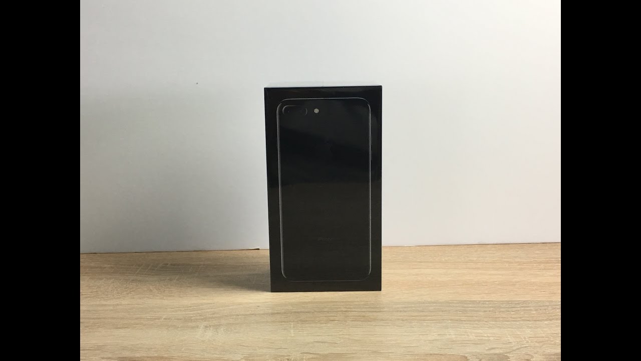 iPhone 7 Plus 128GB Jet Black Unboxing