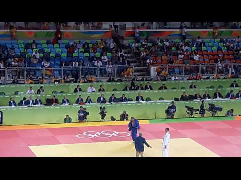 Emma Lucenti (Arg) vs Antoine Valois Fortier JJOO Rio 2016