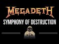 Megadeth • Symphony of Destruction (CC) 🎤 [Karaoke] [Instrumental Lyrics]