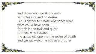 Blood Red Throne - Portrait of a Killer Lyrics