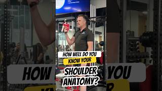 HOW WELL DO YOU KNOW YOUR SHOULDER ANATOMY?