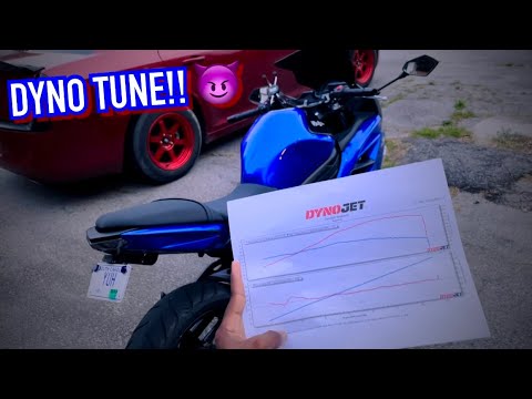 DYNO TUNE on my NINJA 650! (DynoJet Power Commander)