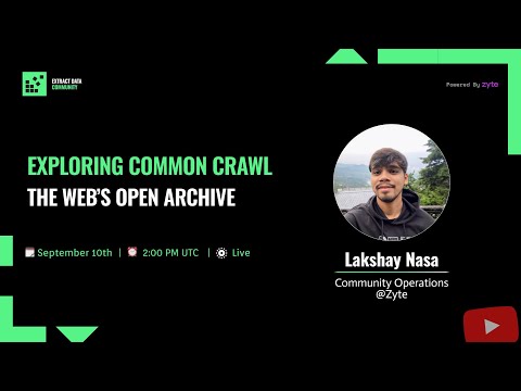 Exploring Common Crawl The Web S Open Archive Extract Data Live