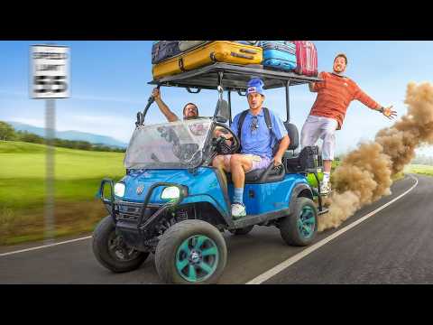 Golf Cart Road Trip Survival Challenge!
