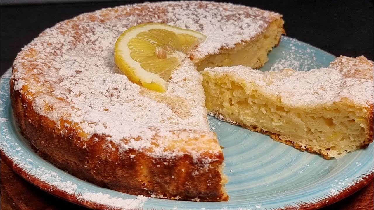 Torta cremosa al limone, meno di 100 calorie a fetta