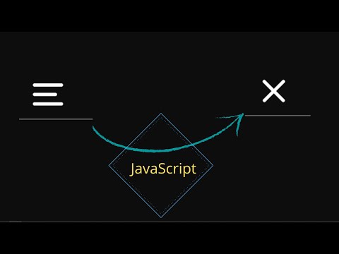 Toggle Menu Icon Using Vanilla Javascript