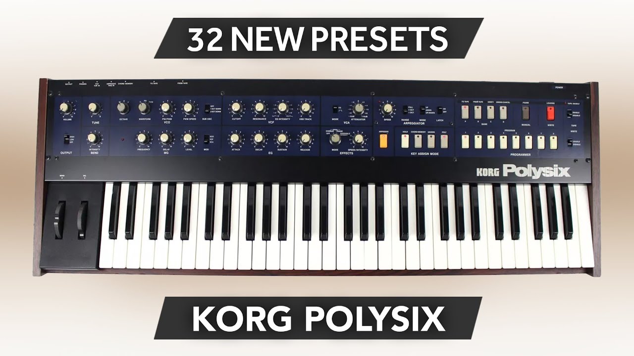 LFO101 - Voltage Legacy - Korg Polysix VST - FREE PACK - Video Preview 1