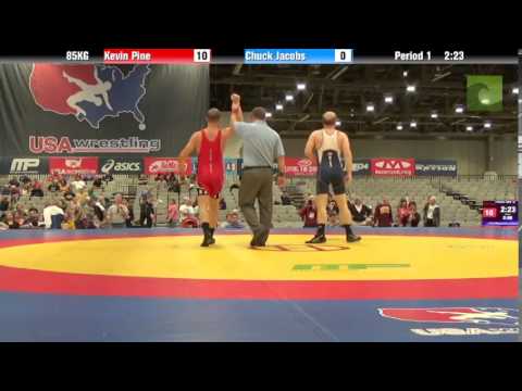 C Division 85KG - Kevin Pine vs. Chuck Jacobs