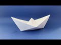 Origami Boat How To Make A Paper Boat