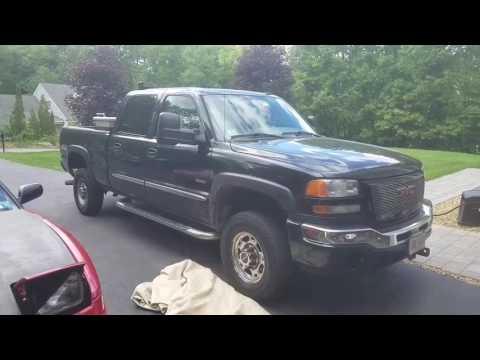 LBZ Duramax Mbrp 4" before & after