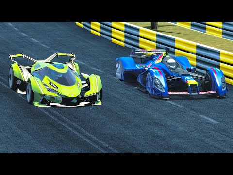 Lamborghini V12 Concept GT vs Red Bull X2010 at Macau