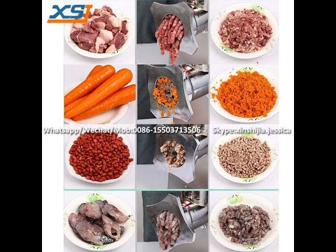 1.5 hp stainless steel meat mincer, 150 kg/hr