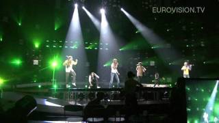 Sunstroke Project & Olia Tira's first rehearsal (impression) at the 2010 Eurovision Song Contest