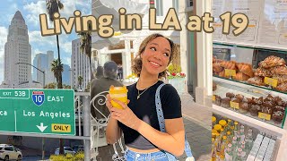 LA VLOG ⭐️ living alone at 19, acting auditions + influencer events!