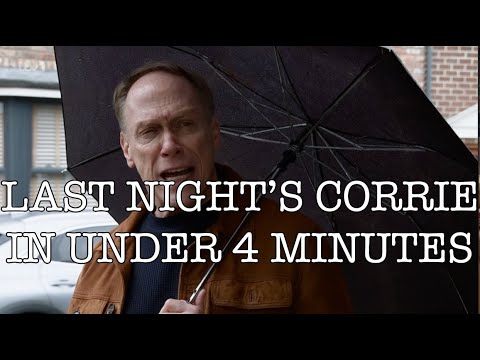 Last Night's Corrie in Under Four Minutes - 5 July 2023